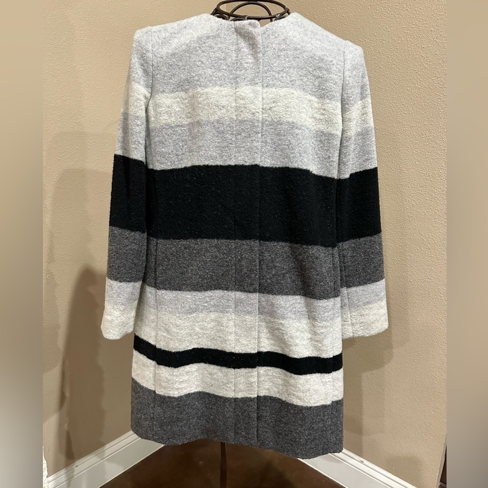 Talbots Wool Button Front Wool Coat, EUC!